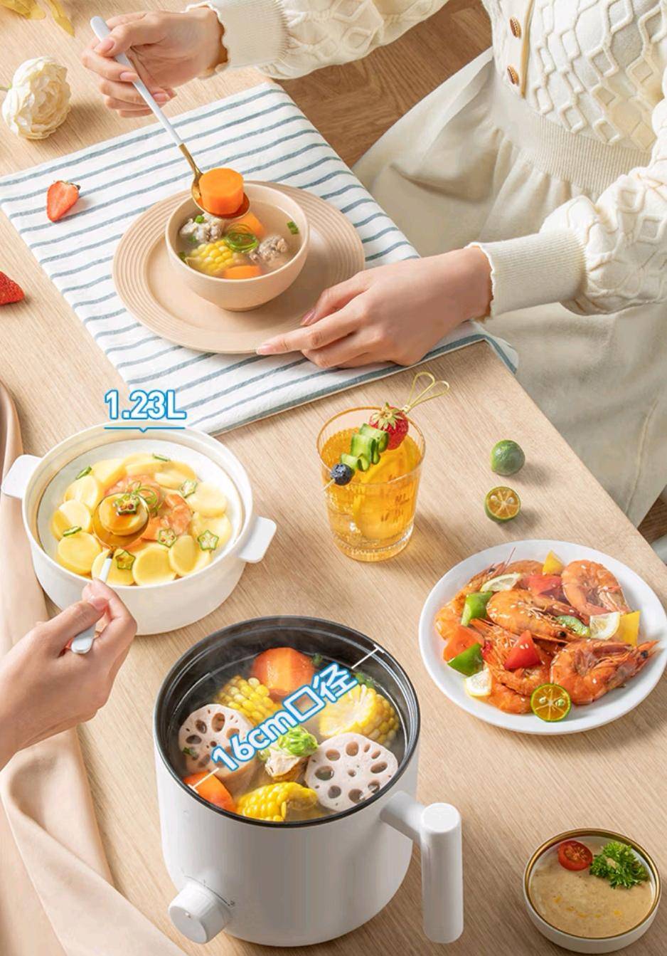 食小宇宙一锅承包你的味蕾盛宴！AG凯发K8国际美的电煮锅美(图3)